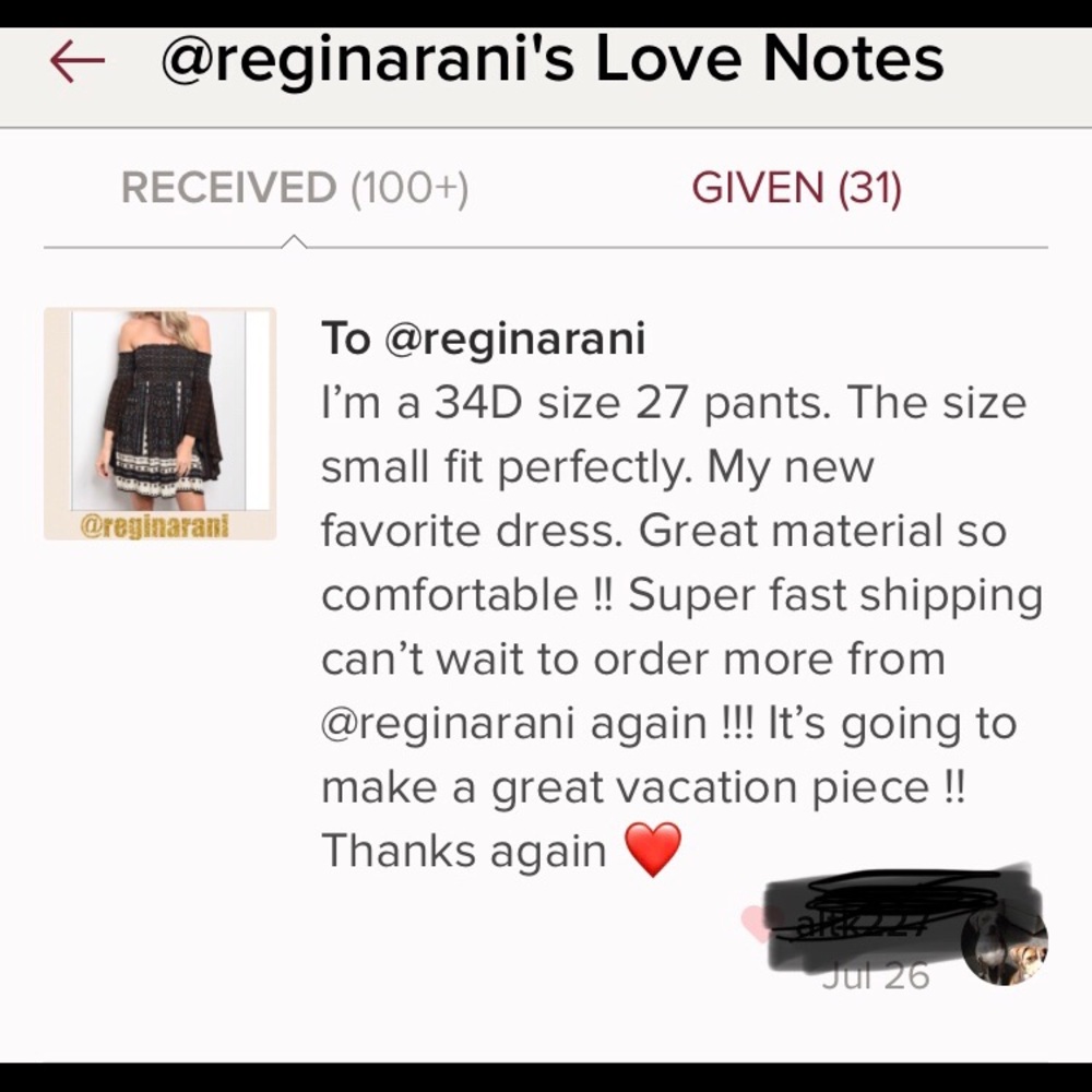 ⚠️only 1 left! 5 ⭐️rated off shoulder bell - Picture 2 of 8